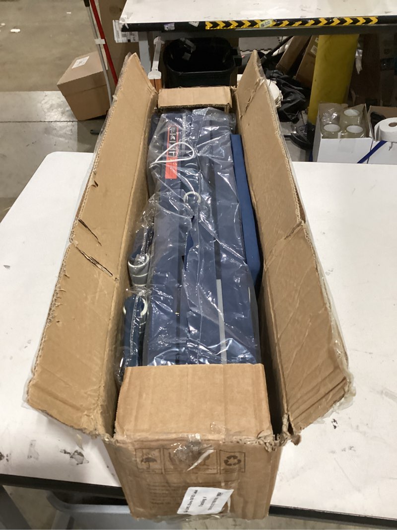 Condition photo showing New/Like New for pilates board reformer 15-in-1: split & foldable design, portable home gym with digital display, resistance bands, balance board for women's full body & core training split pilates board drak blue