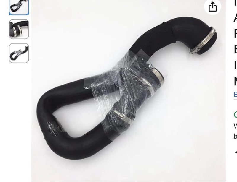 no featured offers available learn more  currently unavailable. we don't know when or if this item will be back in stock. deliver to united states add to list           intake pipe intercooler air hose assembly for range for rover for evoque lr024305 intake pipe intake manifold tube touch the image to zoom in intake pipe intercooler air hose assembly for range for rover for evoque lr024305 intake pipe intake manifold tube