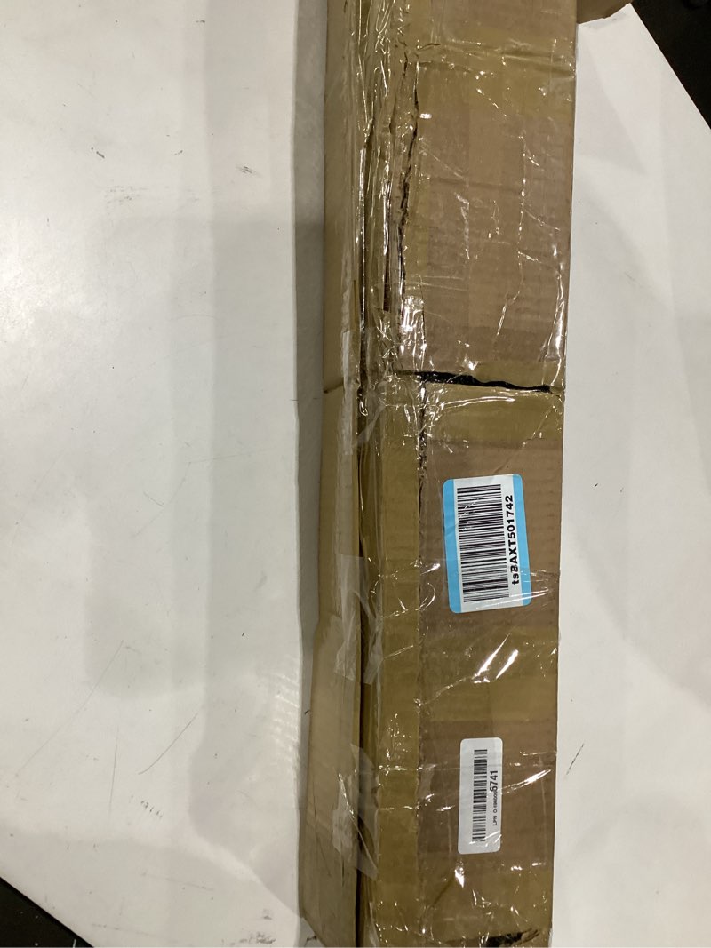 Condition photo showing As Is for  large roll of commercial-grade aluminum foil likely intended for food service