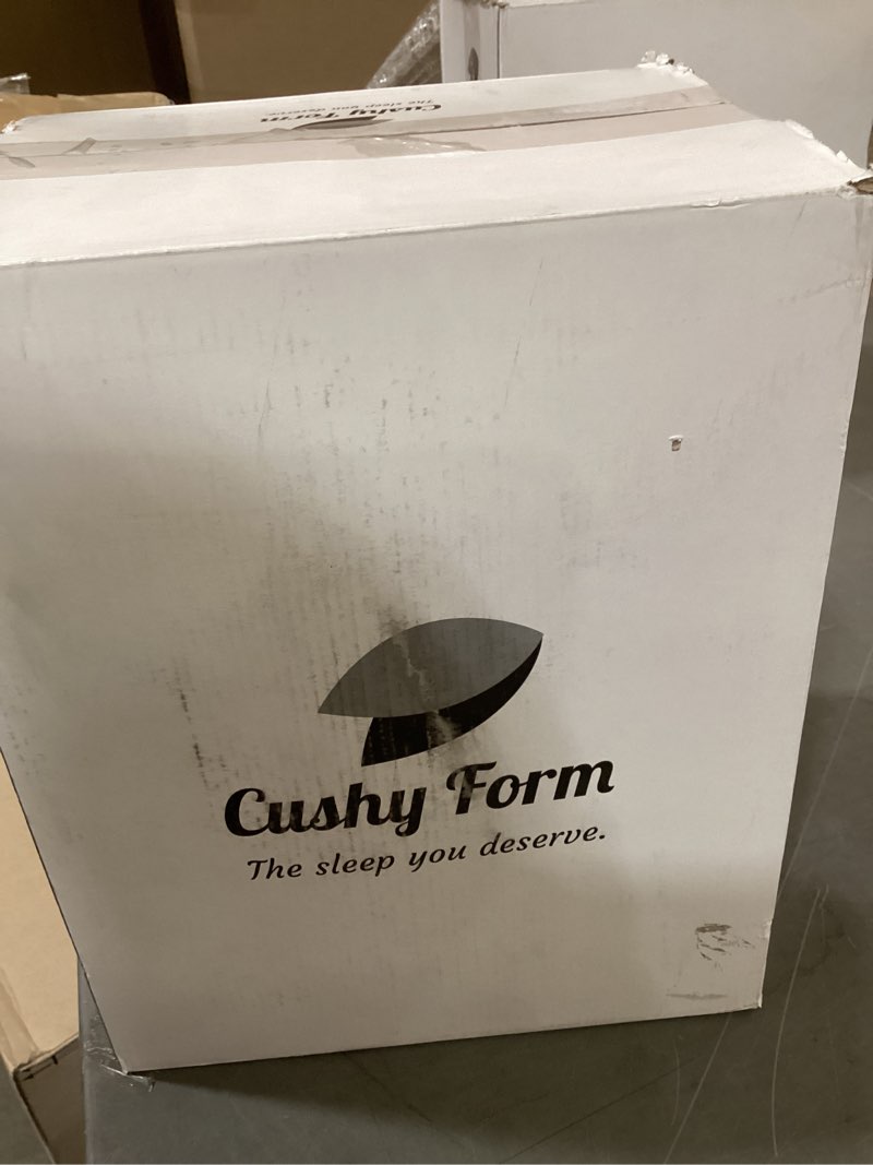 Condition photo showing New/Like New for cushy form wedge pillows for sleeping - triangle memory foam bed support rest for back, shoulder & neck discomfort - multipurpose bed pillow & knee pillow for support