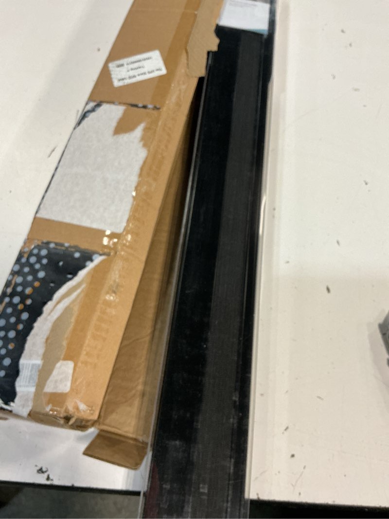 Condition photo showing Good Condition for myshade cordless blackout window blinds & shades pull down room darkening window shades light blocking honeycomb cellular shade for indoor windows easy to install 31 inch wide, h72 black blinds color-coordinated black 31"w x 72"h