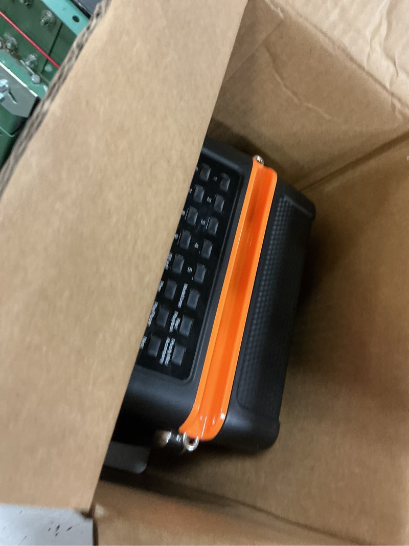 Condition photo showing New/Like New for hwwr karaoke machine, portable bluetooth 5.3 speaker with 2 wireless 0 delay microphones, pa system with echo adjustment, supports tws/tf card/usb/aux/tv for home party, backyard bbq studio subwoofers black