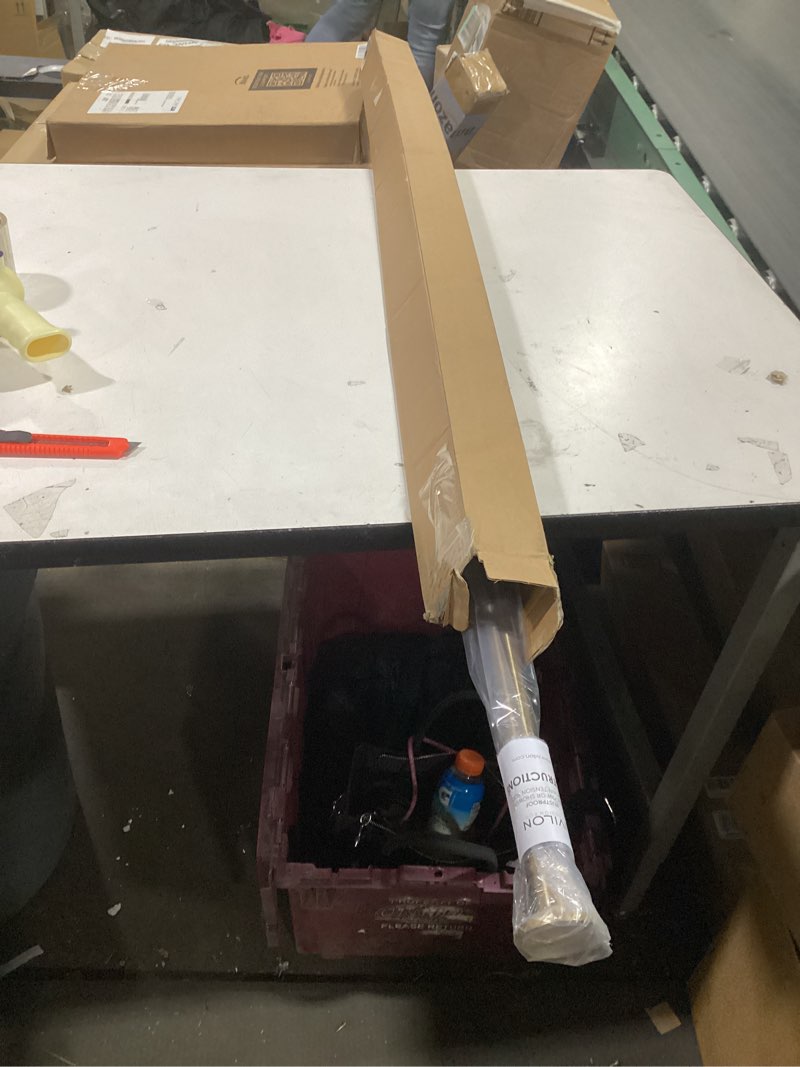 Condition photo showing New/Like New for Ivilon Tension Curtain Rod - Spring Tension Rod for Windows or Shower, 54 to 90 Inch. Warm Gold 54" to 90" Warm Gold