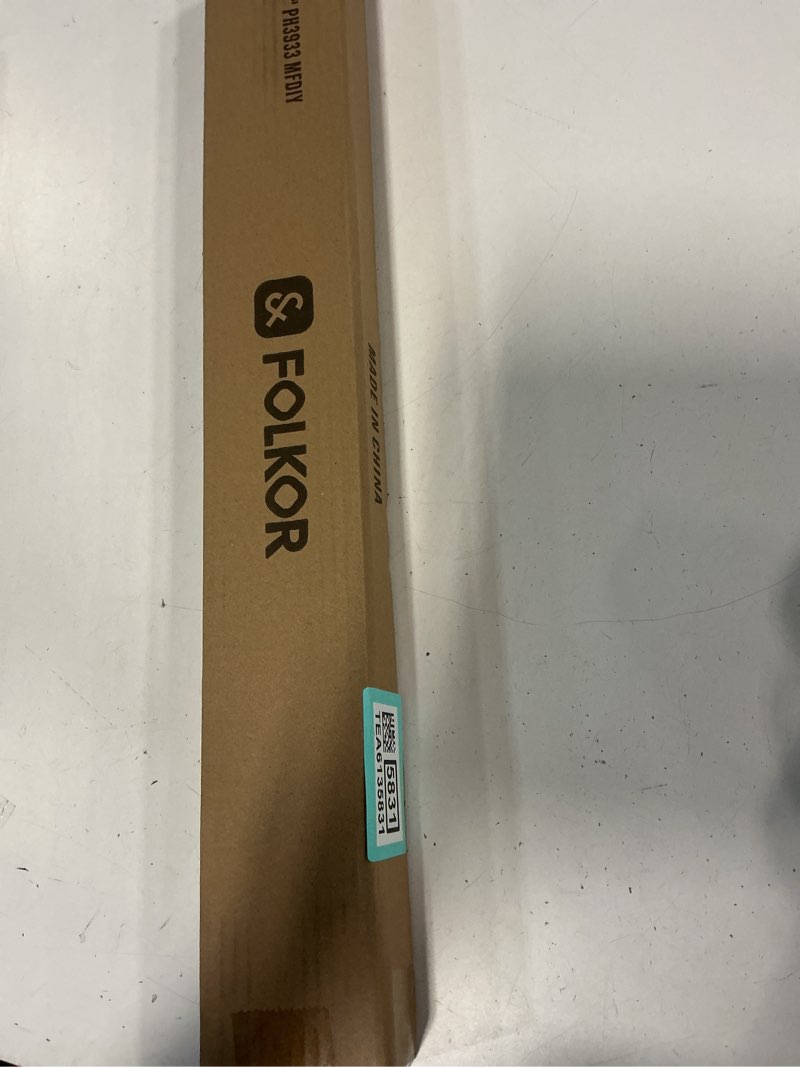 Condition photo showing New/Like New for FOLKLOR Deep Frame for 24x24 Canvas, DIY Metal Floating Frame for Canvas Art / Wall Decor (Gold) 24x24" Gold