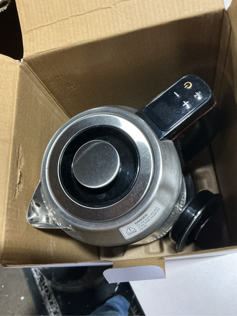 Condition photo showing Good Condition for cuckoo electric tea kettle with infuser, glass electric kettle with multi-temperature control, easy to read led lights, 1.7 liter capacity tea maker pot (ck-g170bs)