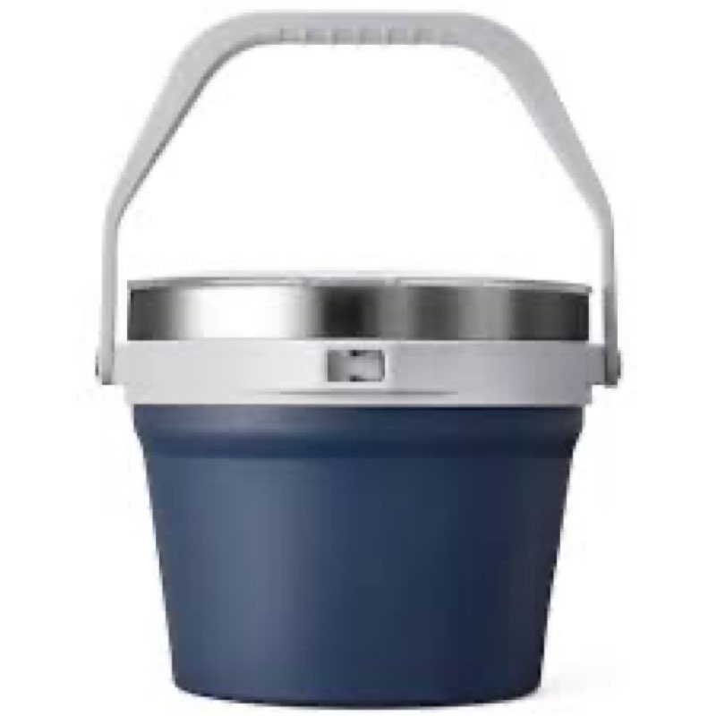 COKTIK 7L Insulated Ice Bucket with Lid?Double Wall Vacuum Stainless Steel Beverage Bucket Keeps Frozen Longer?Holds 6 Longnecks or 3 Bottles of Wine?for Cocktail, Champagne, Large Parties(Blue)