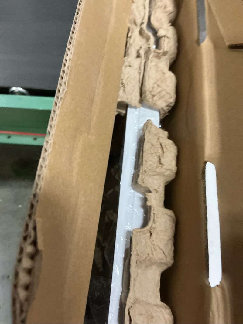 Condition photo showing New/Like New for lithonia lighting cpanl 1x4 led flat panel light, 1 ft. x 4 ft. led light panel, ceiling lighting fixture, 4000 lumens, 3500k/4000k/5000k switchable cct, includes direct ceiling mount bracket, white 1-foot x 4-foot 4000 lumens switchable white