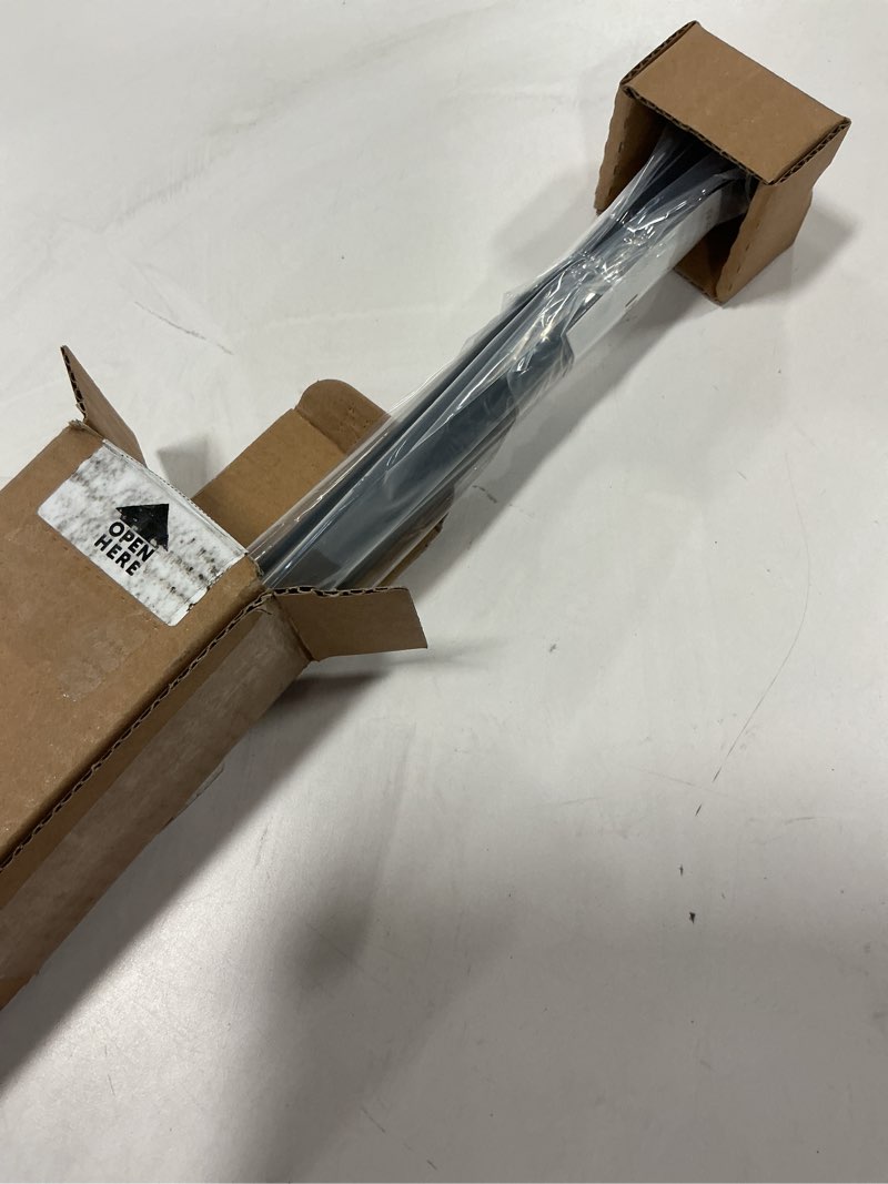 Condition photo showing New/Like New for Ivilon Tension Curtain Rod - Spring Tension Rod for Windows or Shower, 36 to 54 Inch. Black 36" to 54" Black