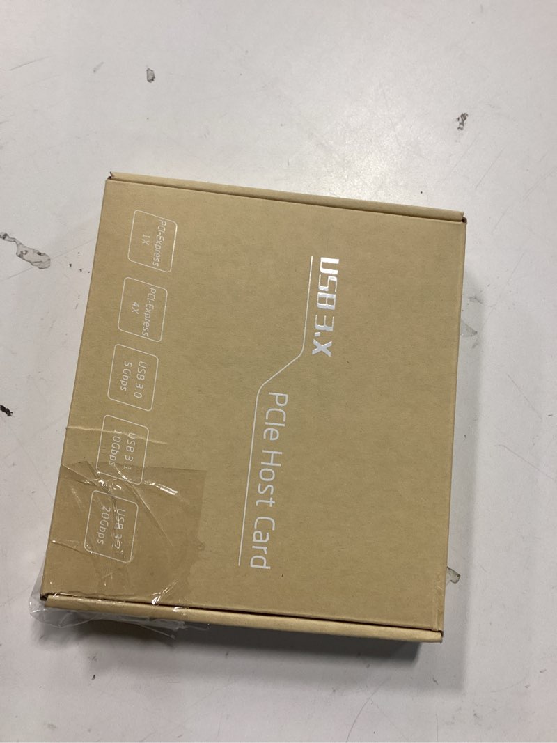 Condition photo showing New/Like New for Sinefine 4 Ports PCI-E to USB 3.0 Expansion Card (2 USB Type-A and 2 USB Type-C Ports), Internal Converter PCI Express Expansion Card for Desktop PC Card