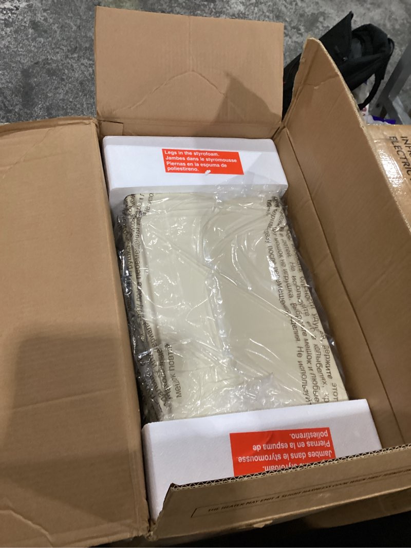 Condition photo showing New/Like New for Similar to photo duraflame Infrared Quartz Electric Stove Heater - DFI-591-05 - cream