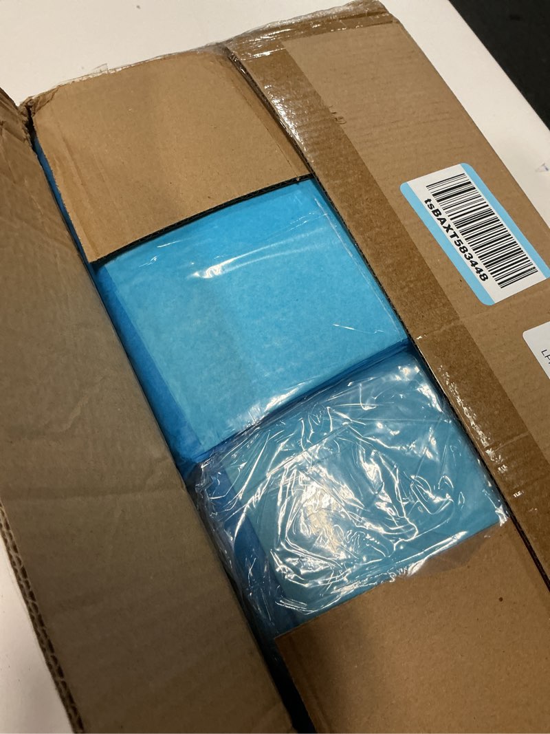 Condition photo showing New/Like New for similar medline light absorbency disposable underpads, quilted fluff core, 23\" x 36'', 150 count