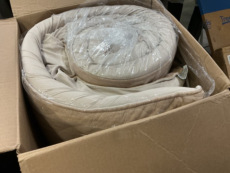 Condition photo showing Good Condition for ZonLi Japanese Floor Mattress Futon Mattress Full Size, Thicken Roll Up Tatami Mat 100% Cotton Washable Cover, Portable & Foldable Floor Bed Mattress for Sleeping, Dormitory, Adult Kids, Coffee Coffee Full (80"L x 54"W x 2.5"Th)