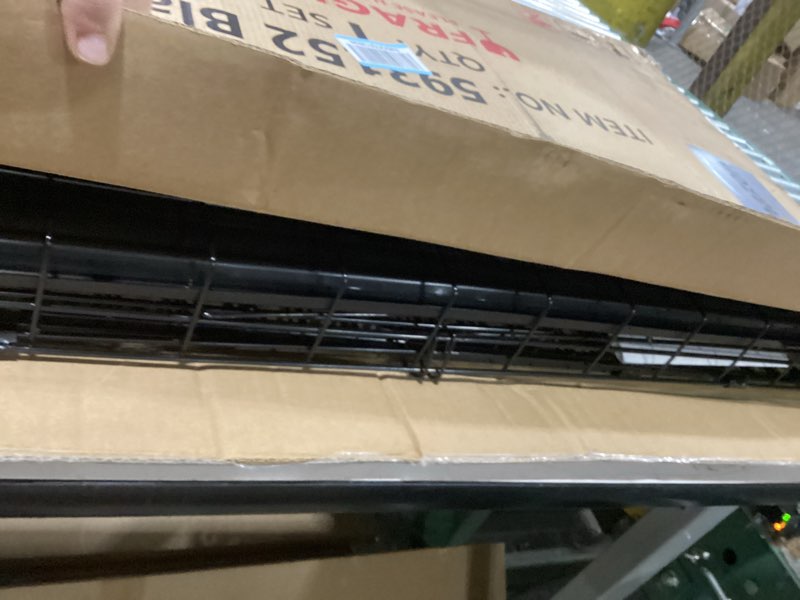 Condition photo showing New/Like New for Yaheetech 42 inch Double Door Dog Crate w/Divider for Puppy to Adult XL Collapsible Metal Crate with Removable Tray Wire Dog Kennel for Large Dogs Portable Travel Cage, Black 42? L × 24? W × 26? H