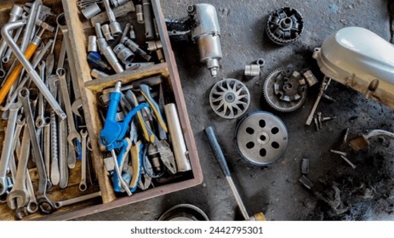 assorted tools and parts 