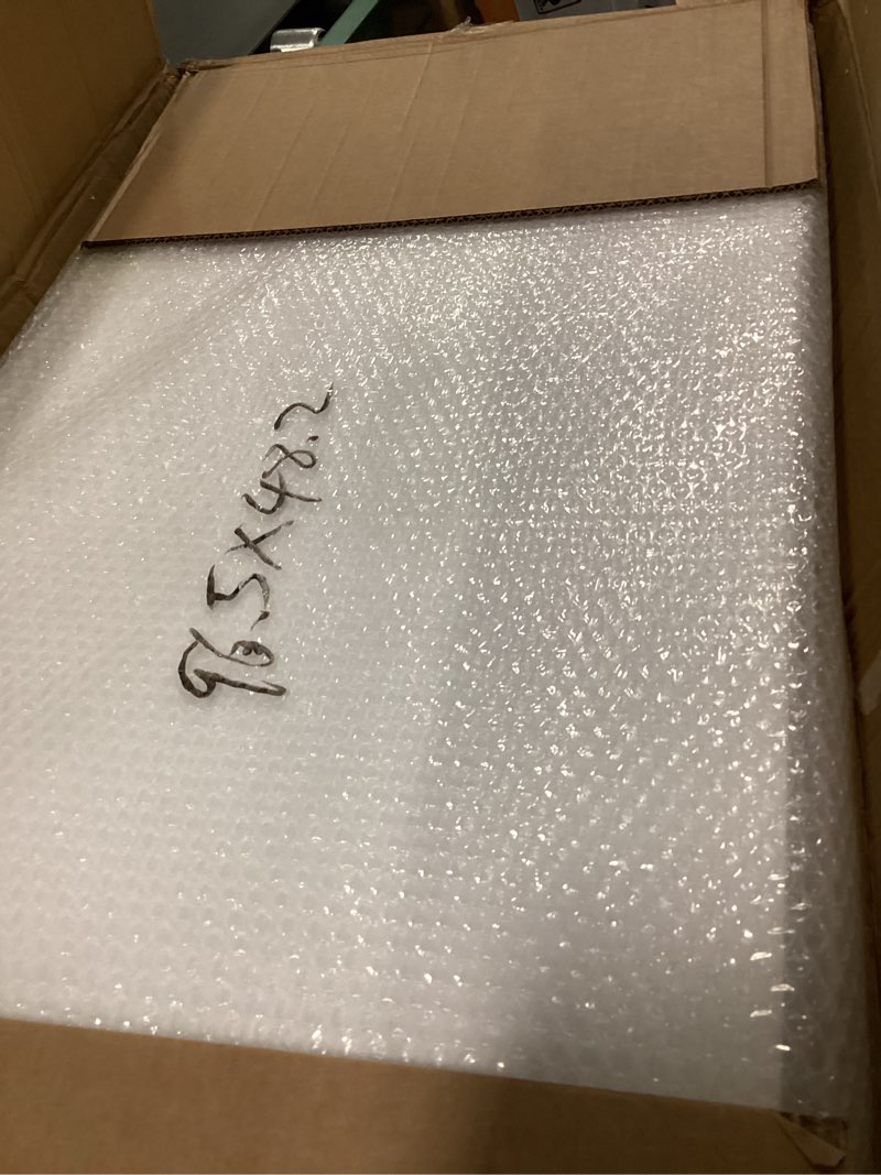 Condition photo showing New/Like New for 5 Pcs Wire Shelf Cover, 38X16X3 Inch Carbon Fiber Material Shelf Covers for Pantry Shelves(Not Wood), Waterproof Removable Closet Shelving Liner for Home Kitchen,Office Organization - White White 38 x 16 x 3 in