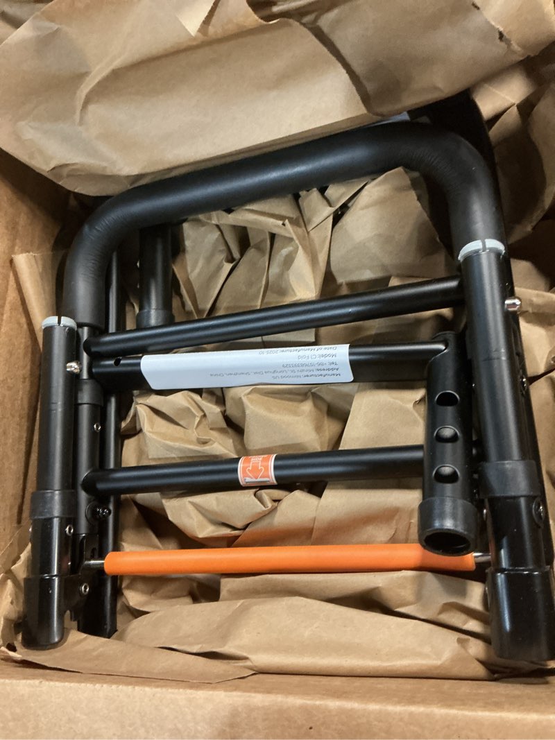 Condition photo showing As Is for C1 Fold Bed Rails for Elderly Adults Safety - Foldable Bed Assist Rail with Adjustable Height, Tool-Free Folding, Sturdy up to 350 Lbs, Bed Cane Fits King Queen Twin Beds