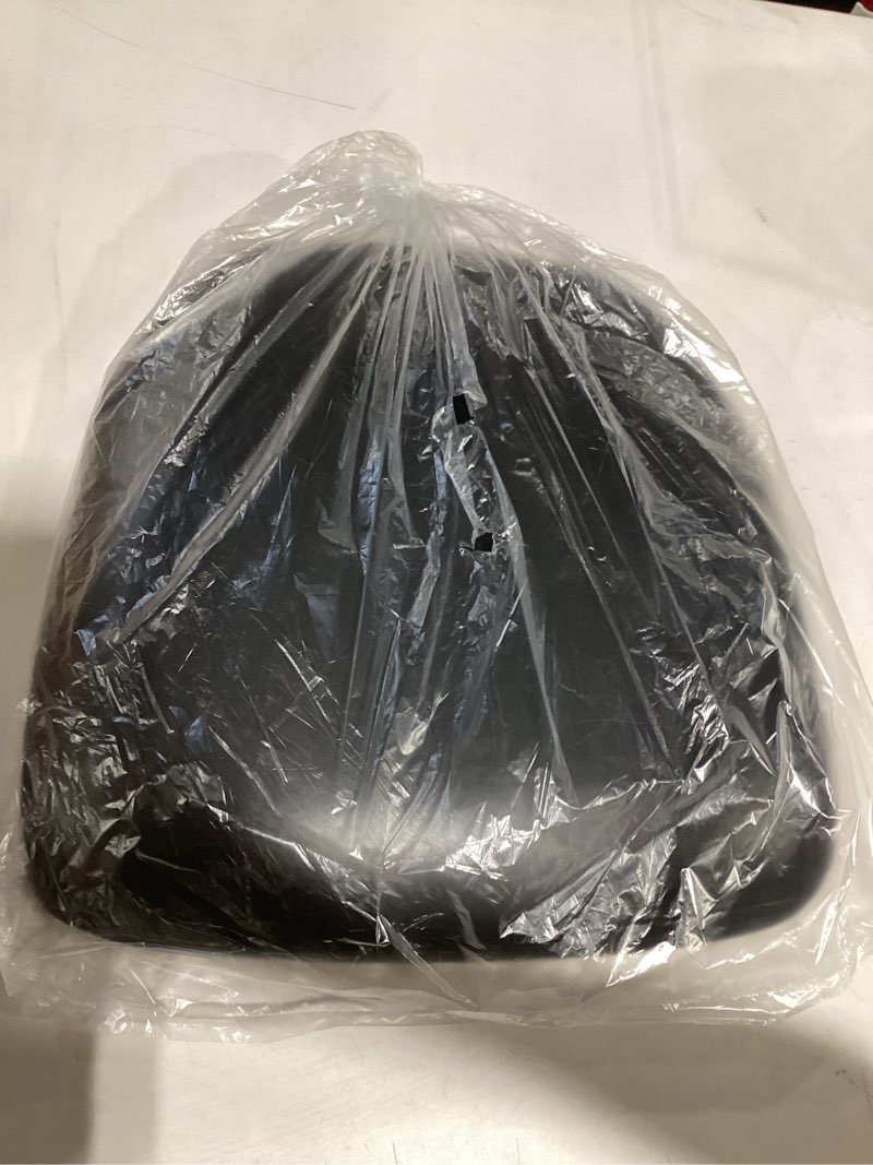 Condition photo showing Good Condition for flash furniture hard black vinyl chiavari chair cushion