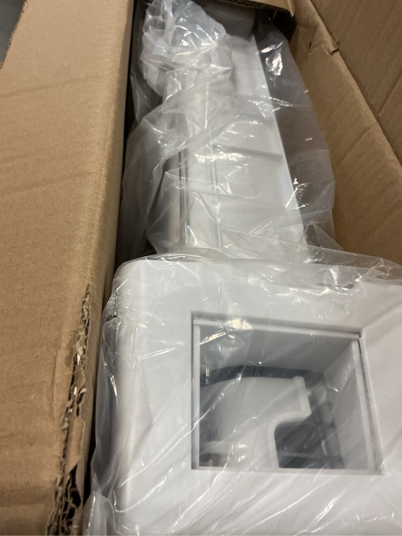 Condition photo showing Good Condition for da97-14474c, da97-14474a, da97-12604d ice bucket, ice container bucket compatible with samsung rf25, rf26, rf28, series refrigerator etc, part number: da97-21040a, ap6034185 etc one year warranty