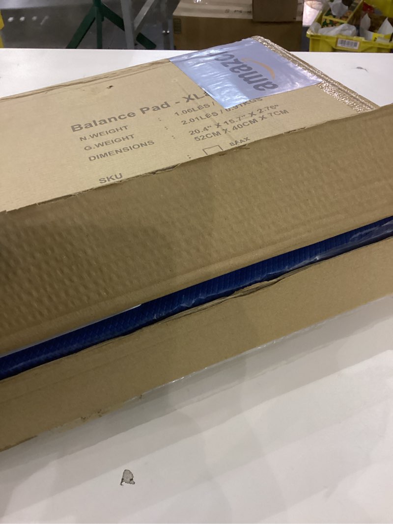 Condition photo showing New/Like New for Yes4All Balance Pad, Nonslip TPE Foam Balance Pad with Upgraded Sizes - L, XL, XXL Balance Mat for Fitness, Yoga & Stability Training - Multicolor Options I.Blue - XL - (19" x 15" x 2,25")