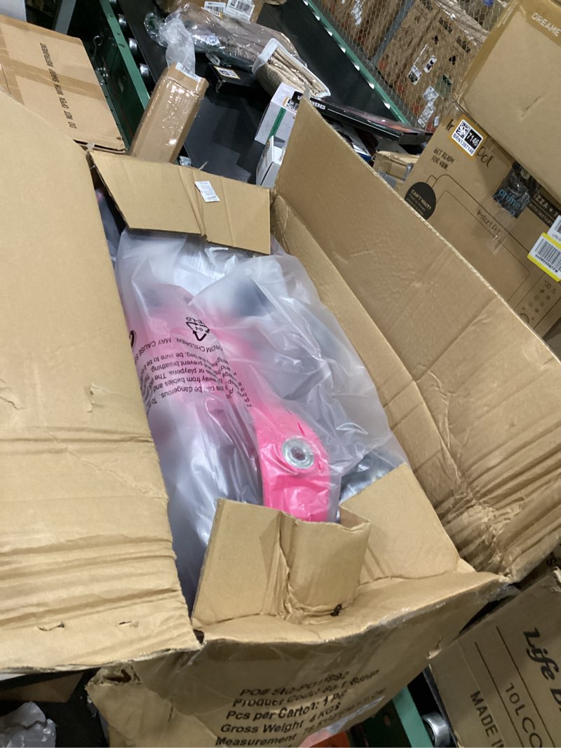 Condition photo showing Good Condition for wiggle car - ride on toy for ages 3 and up - toddler ride on toys with no batteries, gears or pedals just twist, wiggle, and go by lil’ rider (pink) hot pink and black