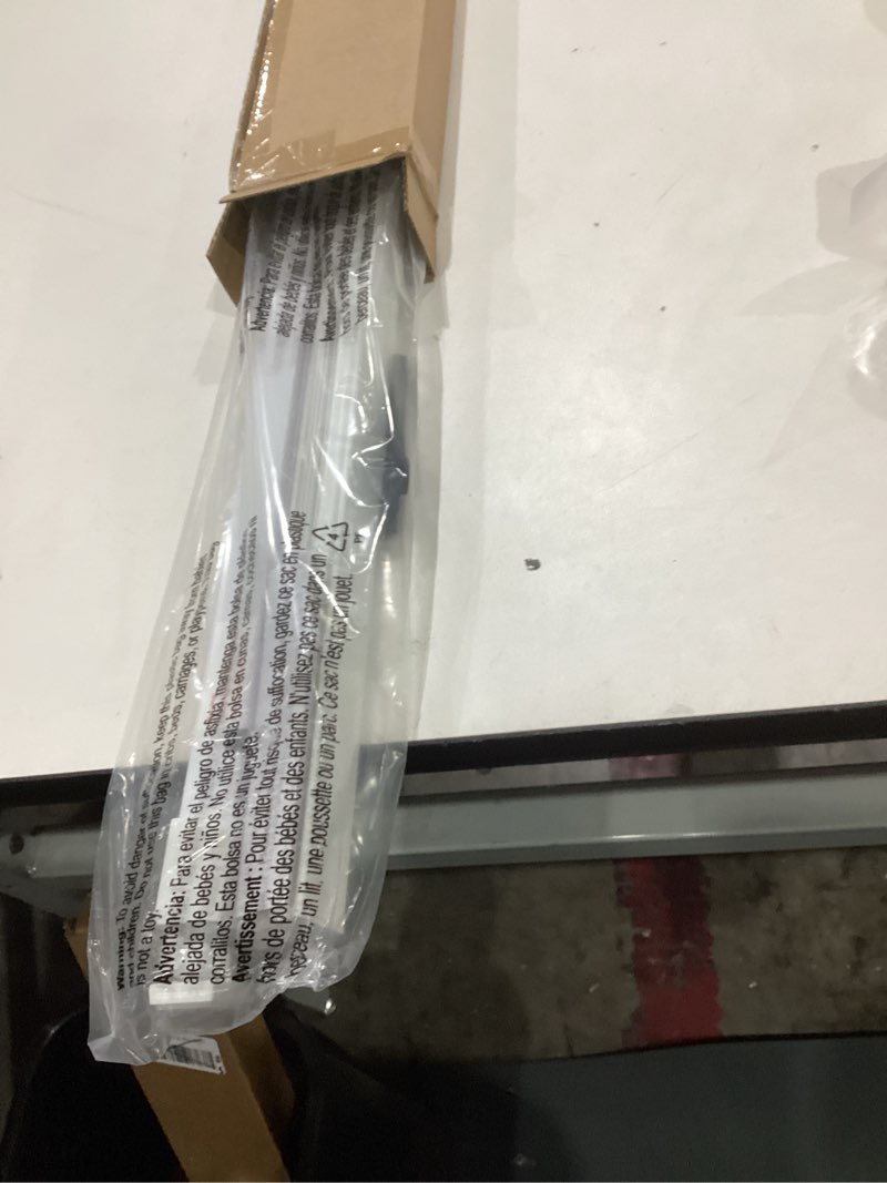 Condition photo showing New/Like New for lazblinds no tools no drill 1" vinyl mini blinds, cordless blinds for windows, light filtering horizontal window blinds & shades, 32" w x 36" h, white cordless-white 32" w x 36" h