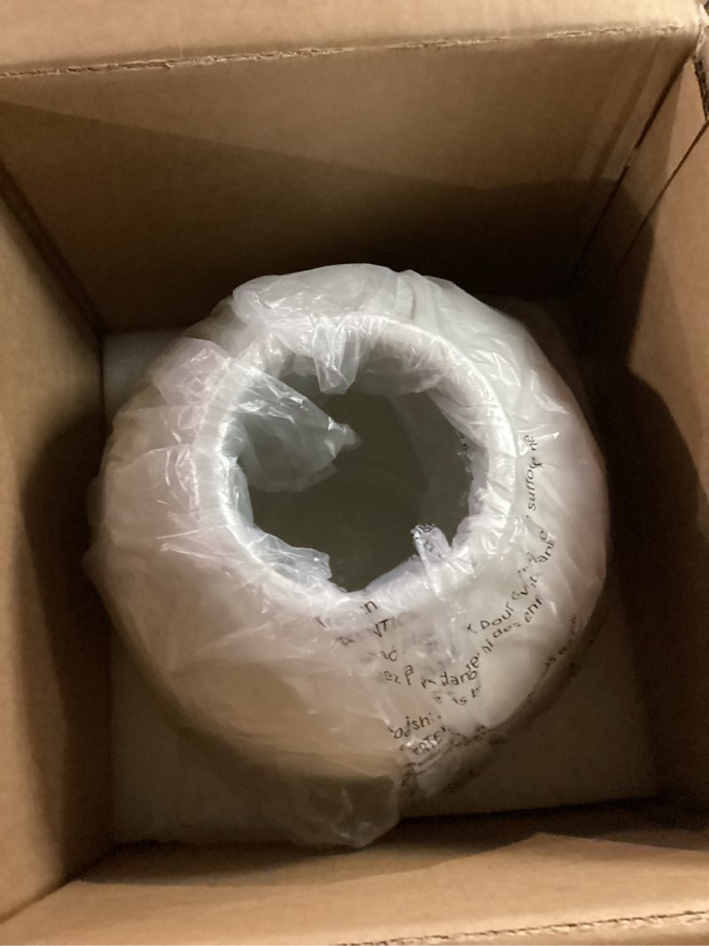 Condition photo showing Good Condition for Ceramic Rustic Vase, 10.8 Inch Farmhouse Minimalist Tall Flower Vase for Table, Living Room, Home Decor, Bathroom, Holiday, Wedding, Set of 1, Sandstone White Sandstone White 10.8 inch