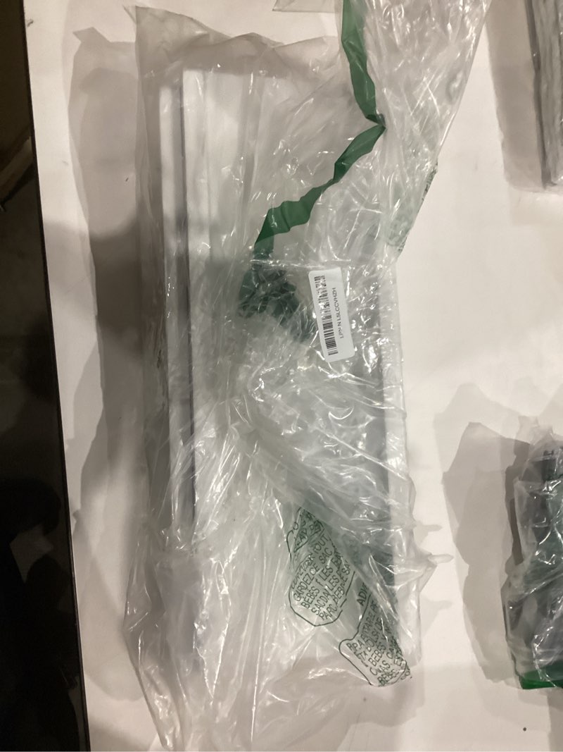 Condition photo showing New/Like New for Love-KANKEI Floating Shelves Wall Mounted Set of 2, 17 Inch Rustic Wood Wall Shelves for Storage, Bedroom Living Room Bathroom Kitchen Office and More White White 17 inch