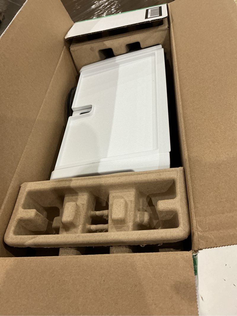 Condition photo showing As Is for hp deskjet 2855e wireless all-in-one color inkjet printer, scanner, copier, best-for-home, 3 month instant ink trial included. this printer is only 2.4 ghz capable. (588s5a)