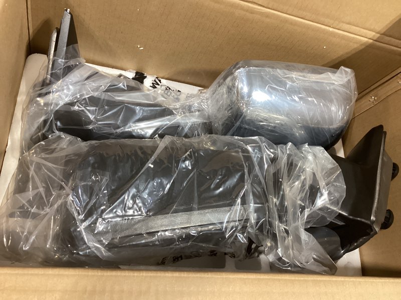 Condition photo showing Good Condition for youxmoto towing mirrors fit for 99-07 for ford for f250 f350 f450 f550 super duty pickup truck mirrors, heated, manual telescoping/folding; turn signal; chrome