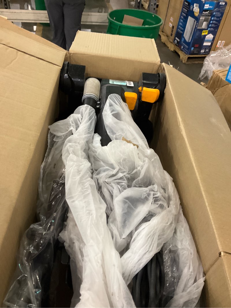 Condition photo showing As Is for Eureka Powerful Upright Vacuum Cleaner for Home Pet Hair, Lightweight Household Upright Vacuum for Carpet and Hard Floor, MaxSwivel Pro NEU350 with Pet Tool, Yellow MaxSwivel Pro NEU350 with Pet Tool Yellow