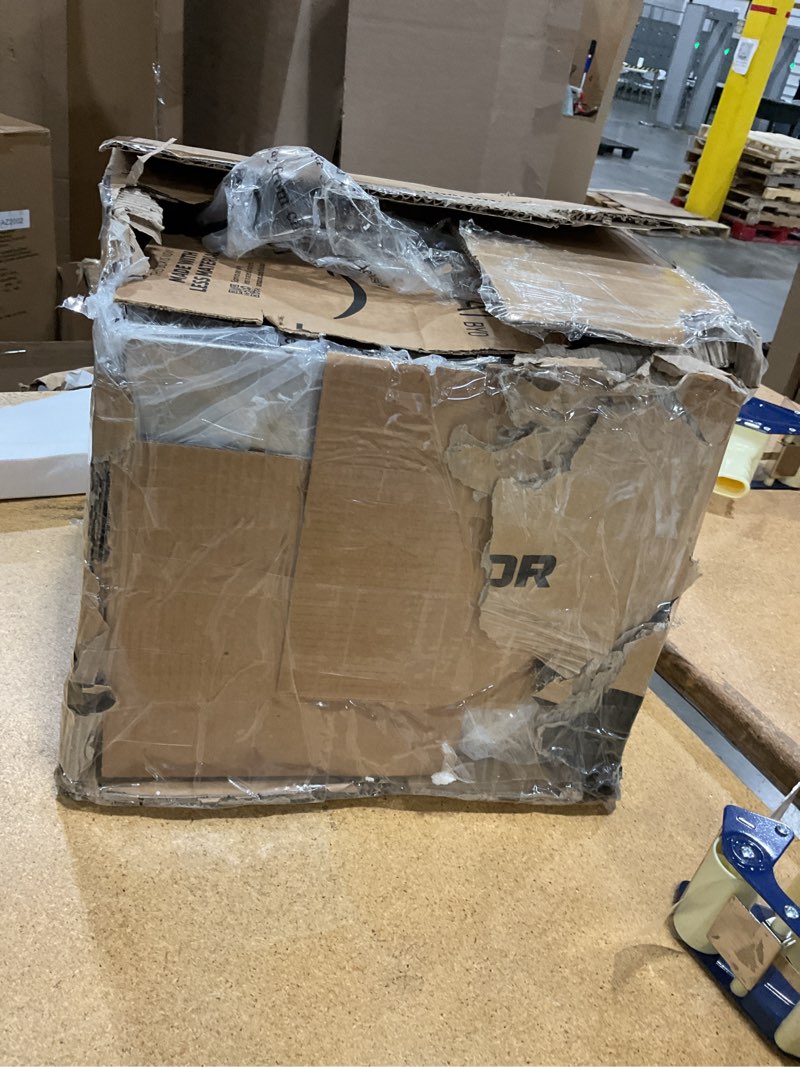 Condition photo showing As Is for food-dehydrator machine 8 stainless steel trays, 500w jerky dehydrator for meat, 190ºf mushroom dryer, 24h timer fruits dryer for herbs, veggies, yogurt & dog treats 8 trays