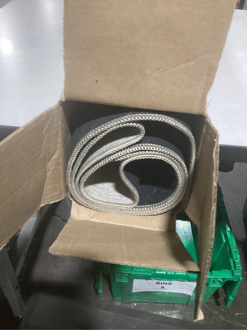 Condition photo showing Good Condition for LEKEEPGO Ultra Thin Indoor Door Mat 36"x59", Low-Profile Door Mat Indoor Entrance, Non Slip Rubber Backing Inside Doormat Washable Welcome Front Entryway Dirt Trapper Entry Mat, Khaki Khaki Woven Solid Rectangular 36"x59"