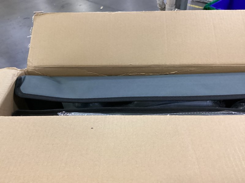 Condition photo showing New/Like New for Heated Cat House for Outside,Dual Camera Mounts,100% Weatherproof & Extremely Insulated,Elevated Feral Cat Shelter with Escape Door,Waterproof Eaves for Outdoor Stray Barn Cat(Dark Grey,S) 16.5"L x 12.6"W x 17.7"H Dark Grey