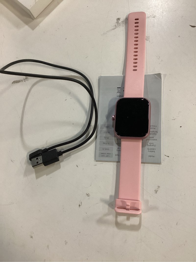 Condition photo showing Good Condition for smart watch for women men with bluetooth call, alexa built-in smartwatch, 1.83"diy dial fitness watch with sleep heart rate monitor, 110+ sport modes, ip68 waterproof watch compatible with android ios