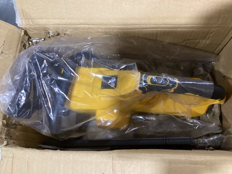 Condition photo showing Good Condition for 14 Inch Brushless Electric Chainsaw Cordless for Dewalt 20V Battery, Compact Chain Saw with Auto Oiler, Low Kickback, Battery Powered Chainsaw for Tree Trimming, Storm Clean-Up, Wood Cutting, Pruning 14" (New) for Dewalt 20V