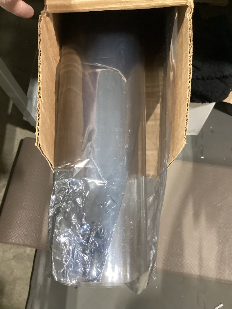 Condition photo showing Good Condition for 32x32 inch 1.5mm clear plastic coffee dining table protector tablelcloth square pvc desk pad mat plastic tablecloth furniture protective cover work table protector end countertop cover mat 8" x 48" (rectangular) new clear 1.5mm