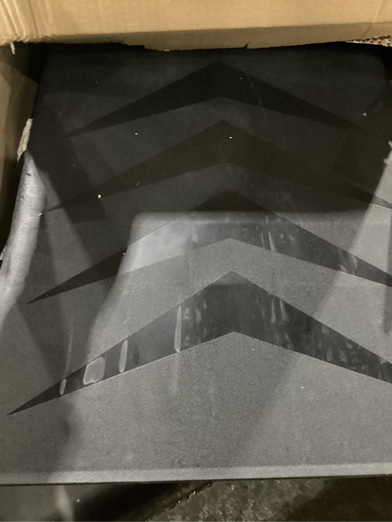 Condition photo showing As Is for Yes4All Single-Piece Skateboard Ramp, Bike Ramp, Skate Ramp - Design for Beginners, More Durable, Safe, Capacity 220Lbs Black