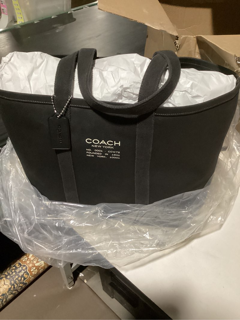 Black coach bag 