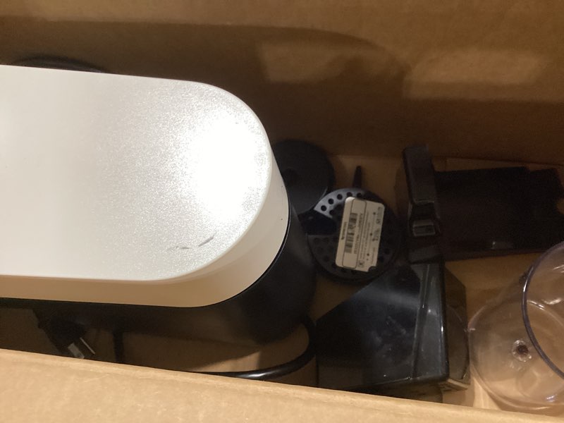 Condition photo showing As Is for Nespresso Vertuo Pop+ Coffee and Espresso Maker by Breville, Coconut White