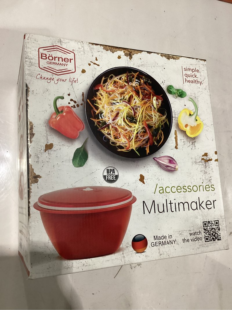 *exact product as stock photo only WHITE color* Börner Multimaker 