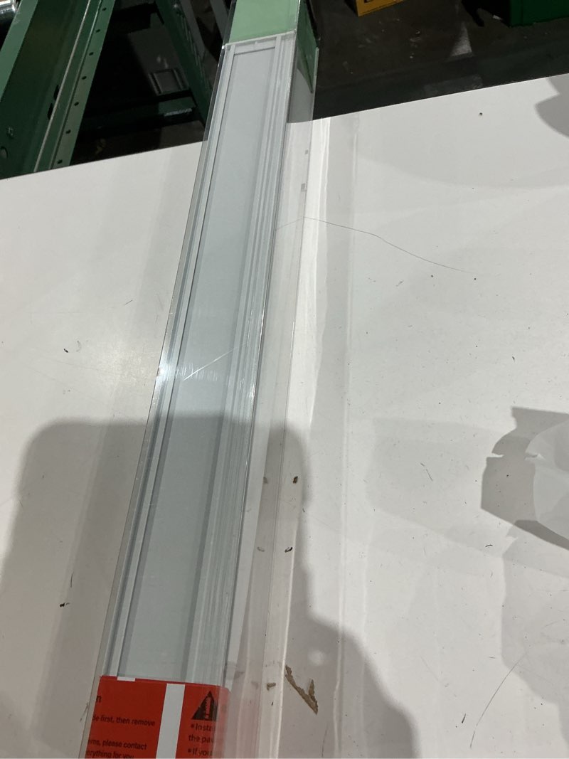 Condition photo showing Good Condition for sunoff cordless blackout roller shades blinds for windows free-stop,pull down room darkening with valance,thermal insulated woven fabric window door blinds for home,office,white 23" w x 72" l 23"w x 72"h white