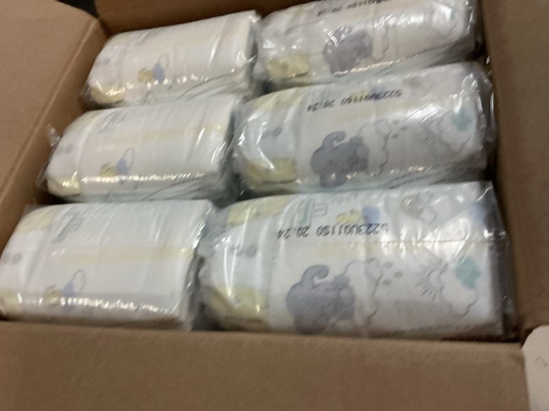 Condition photo showing item condition for Pampers Swaddlers Diapers, Size 1 (8-14 lbs), 198 Count, Absorbent, Keeps Baby Dry and Comfortable, Skin Safe Disposable Baby Diaper (Packaging May Vary) Size 1 198