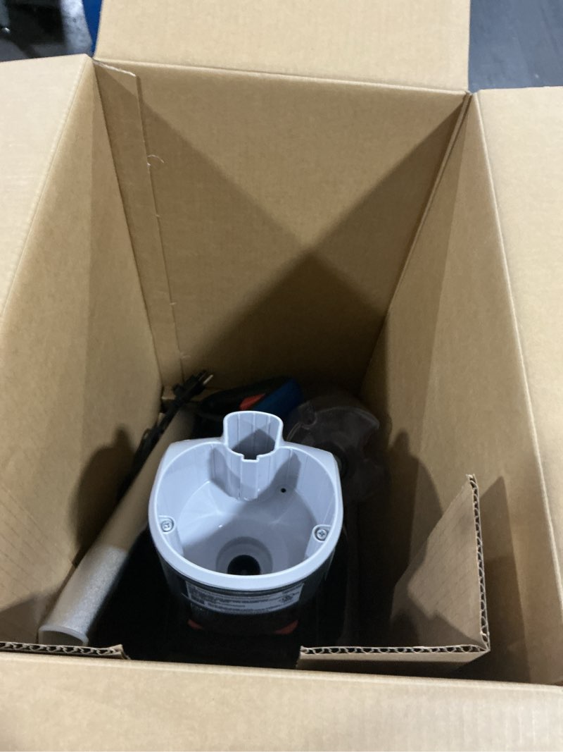 Condition photo showing As Is for hoover powerdash pet compact carpet cleaner machine, lightweight carpet shampooer machine, pair with a hoover cleaner solution for a bright, refreshed home