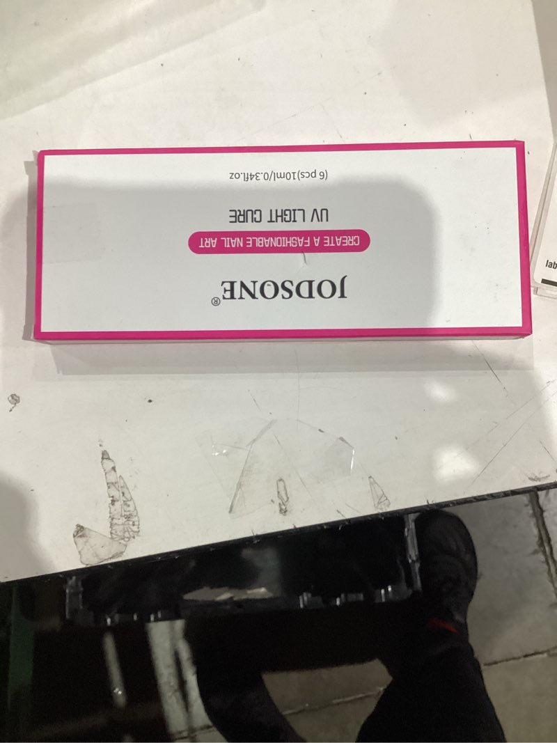 Condition photo showing New/Like New for JODSONE 10ml Glitter Gel Nail Polish Set 6 Color Glitter Effect gel polish All Seasons Neutral Soak off LED Lamp Gel Manicure Set for Nail Art