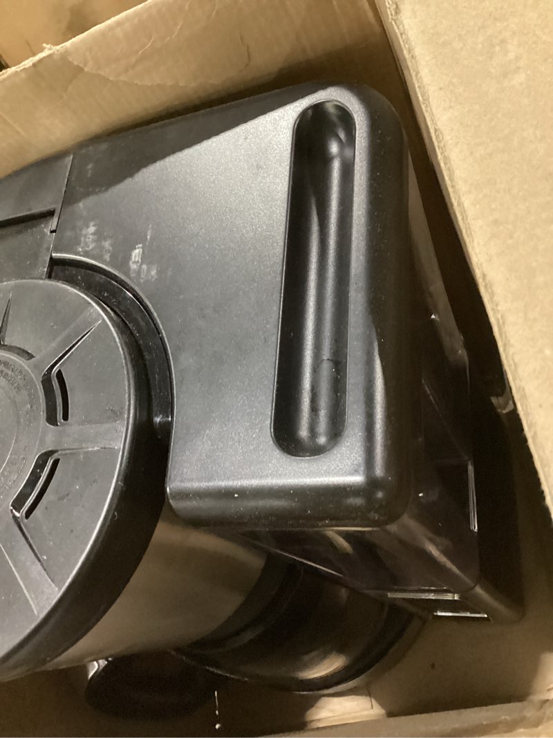 Condition photo showing Good Condition for Not tested!!! Ninja 12-Cup Programmable Coffee Brewer, 2 Brew Styles, Adjustable Warm Plate, 60oz Water Reservoir, Delay Brew - Black/Stainless Steel