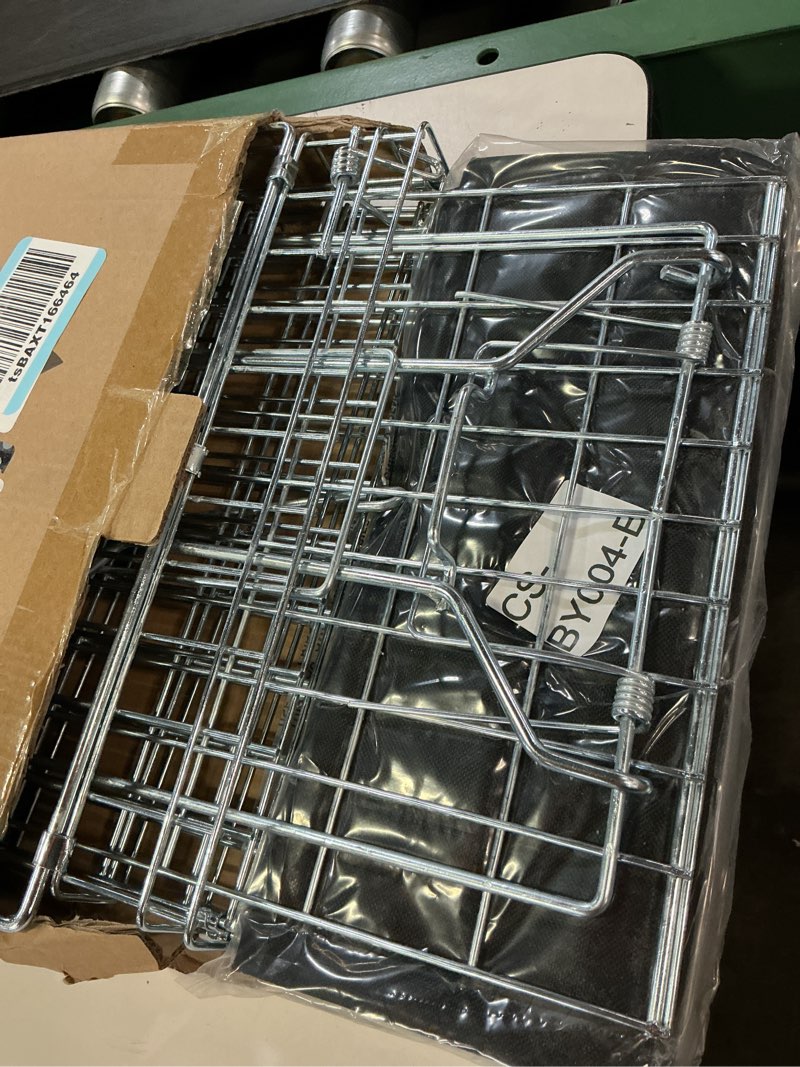 Condition photo showing Good Condition for live animal trap cage with cover and gloves, heavy duty folding animal traps cage for stray cats, humane cat trap for raccoon, squirrel, skunk, catch and release - (32 x 10 x 12 inches) trap cage + gloves + cover