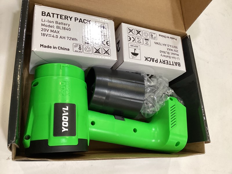 Condition photo showing New/Like New for handheld blower