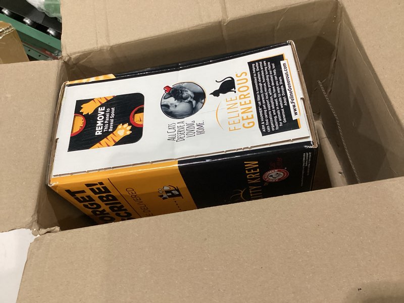 Condition photo showing Good Condition for arm & hammer clump & seal platinum cat litter, multi-cat clumping litter forms rock-hard clumps, powerful odor eliminators with baking soda, 14-day odor control, 37 lbs clump & seal platinum clumping cat litter