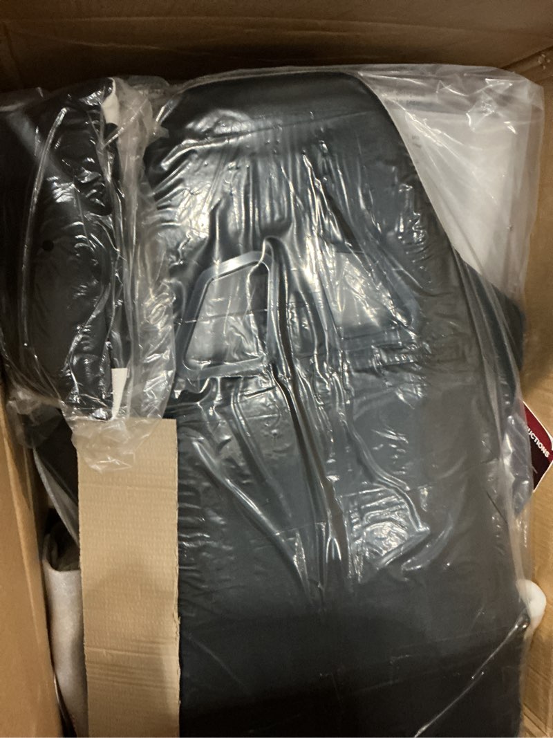 Condition photo showing New/Like New for gtplayer gaming chair, high back computer gaming chair with footrest, ergonomic height adjustable office chair with removable cover and lumbar support for gaming & work (blk,with leather cover) carbon black-with cover