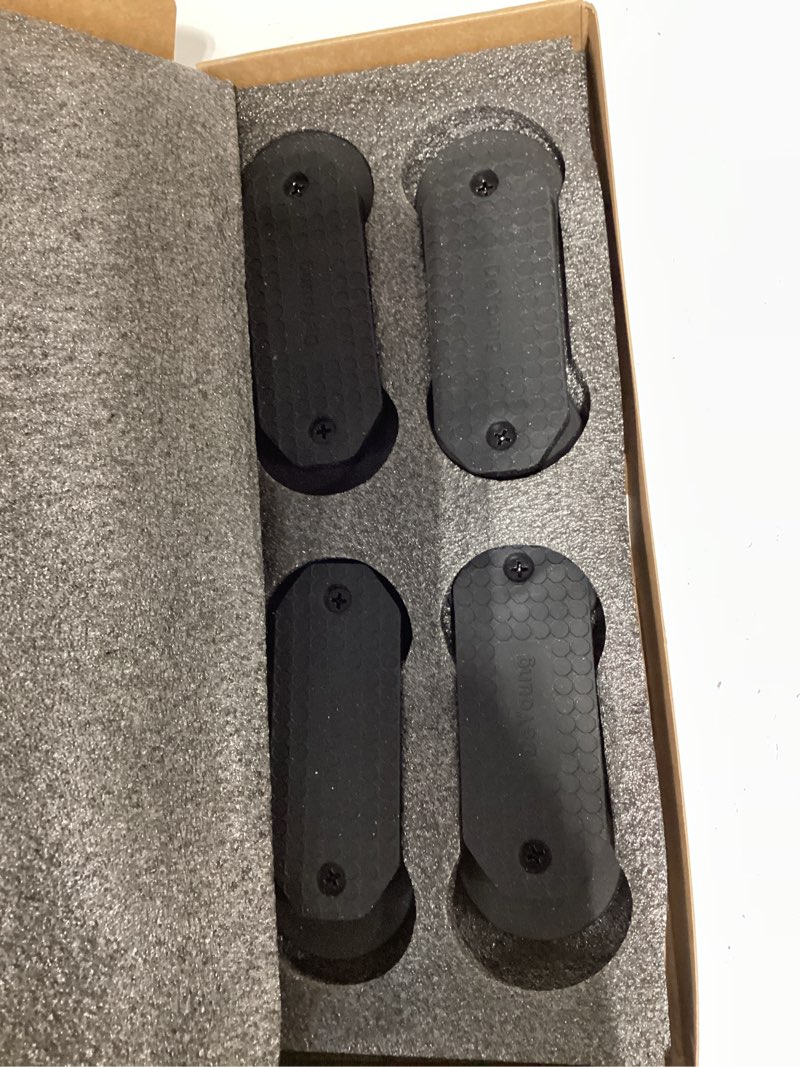 Condition photo showing Good Condition for double-sided magnetic gun rack - 56lbs rated gun mount, no drill or adhesive tape needed, scratch-proof and portable design for rifles, pistols, magazines - indoor gun safe organization black 4-pack
